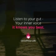Listen to your inner voice