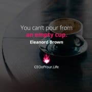 a quote from eleanord Brown