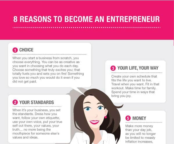 Reason To Become An Entrepreneur