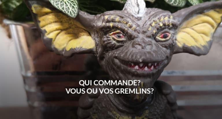 Qui commande? Vous ou vos Gremlins?